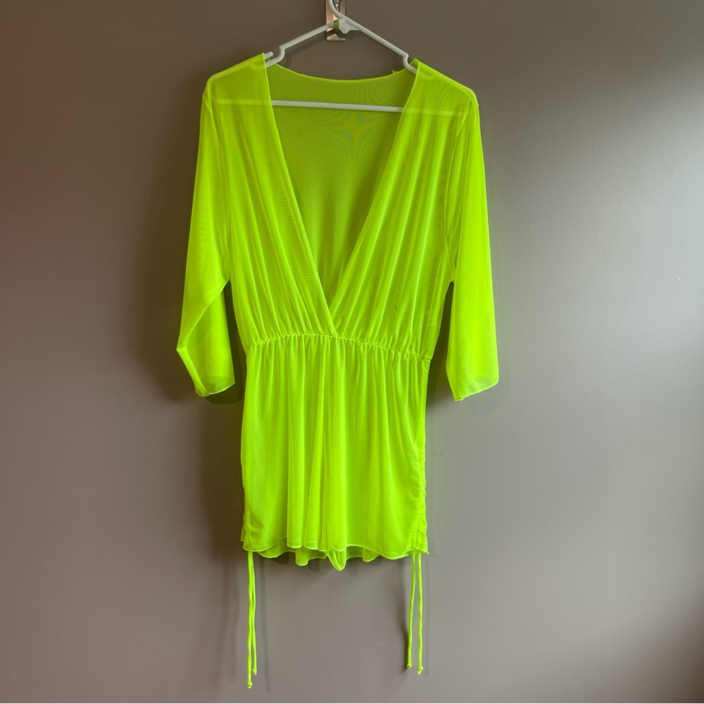 Shein cover up romper size large